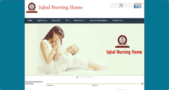 Desktop Screenshot of iqbalnursinghome.com